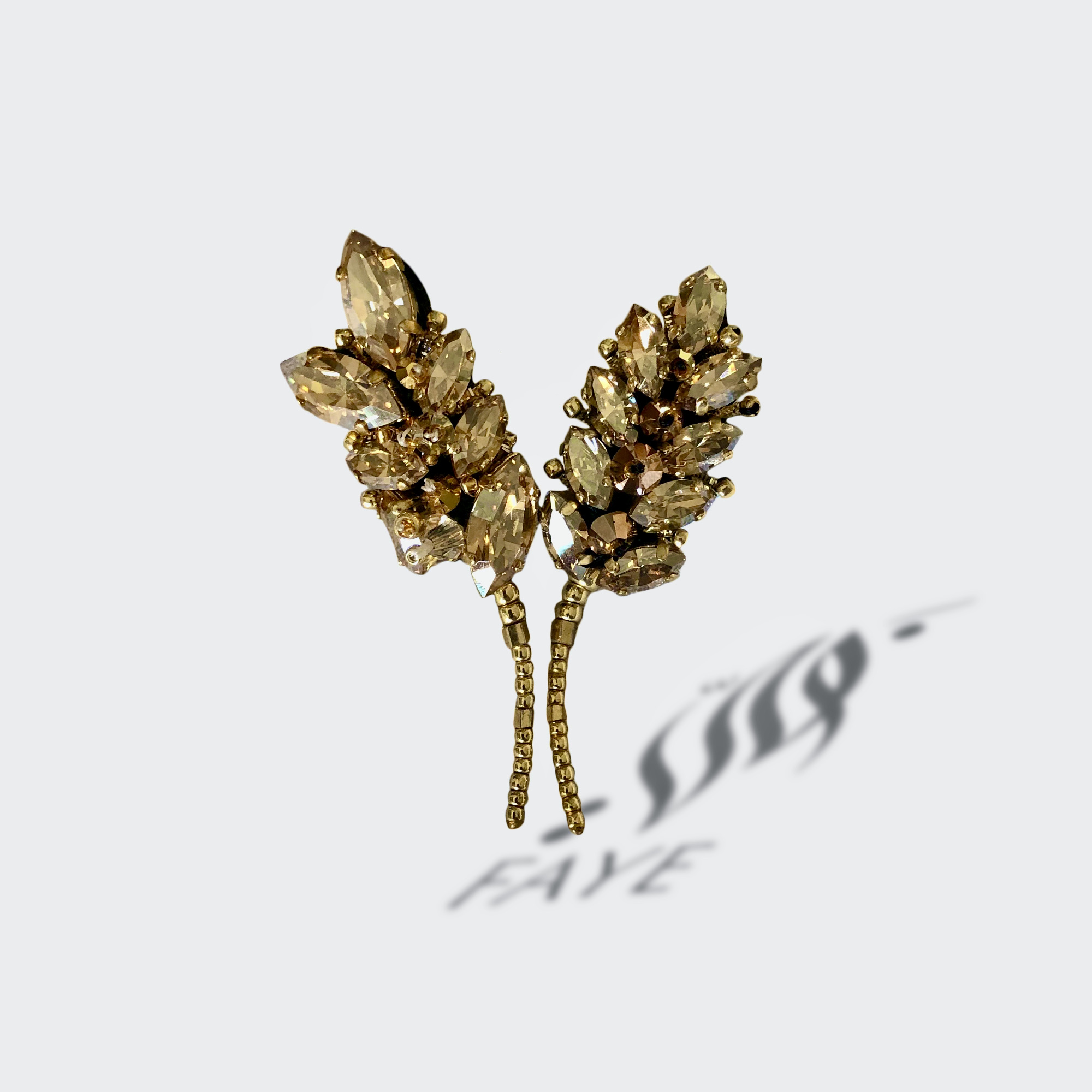 Wheat brooch on sale